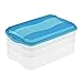 Produktbild keeeper Food Center-Set, Polypropylen, Fresh Blue (transparent), 27 x 16.5 x 13 cm