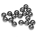 304 Stainless Steel Precision Bearing Balls, Solid Round Smooth Surface, Industrial Grade Metal Marbles for Bearings, Crafts, DIY Projects, Multiple Sizes (100PCS 1mm)