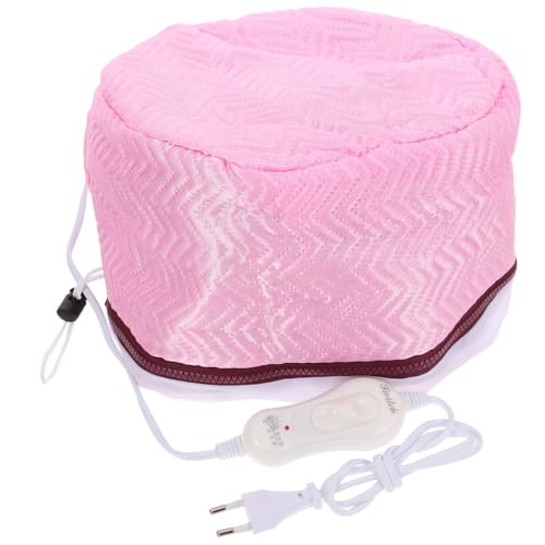 Veemoon Bonnet Chauffant Cheveux Électrique Réglable Niveaux Thermique pour Soin Capillaire Activation Nutritionnelle et Confortable pour Femmes et Salons Couleur Couleur Aléatoire