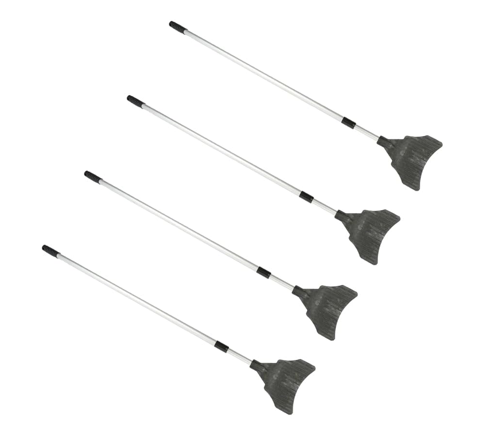 Mytee Products 4 Pack 8ft Edge Protector Pole for Flatbed Trucks - Corner Protector Placement Tool - Adjustable Extension Handle for V-Shaped Boards &amp; V Edge Guards