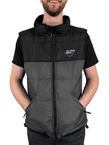 3in1 Men's Winter Coat Jacket Warm Parka w/Insulated Snow Vest2