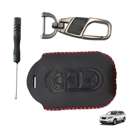 Housse clé voiture haute qualité 3 boutons pour Nissan X-Trail Rogue - 5