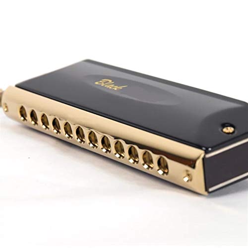 KIRANDIE Chromatic Harmonica 12 16 Trous Bouche d’organes Instrumentos clé C Phosphore Roseaux Bronze Professional… - Les Beatles, Paul McCartney, John Lennon, RIngo Starr, George Harrison KIRANDIE Chromatic Harmonica 12 16 Trous Bouche d'organes Instrumentos clé C Phosphore Roseaux Bronze Professional… – Image 7