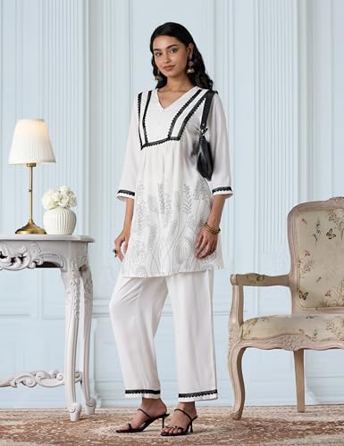 Image of Amazon Brand - Myx Women Co-ord Set Regular Fit (Available with Plus Sizes)