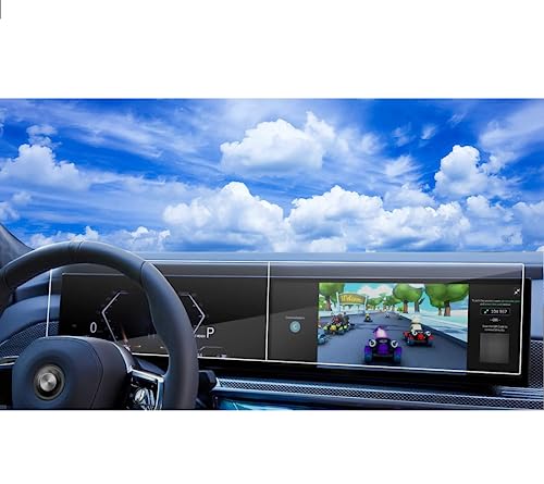 Protection verre trempé écran tactile BMW i4 i7 IX voyage serein