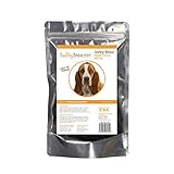 Healthy Breeds Basset Hound Jerky Bites Chicken & Rice Recipe Dog Treats 5 oz