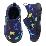 L-RUN Toddler Boys' Colorful Dino Shoes Easy Wear...