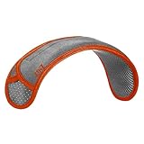 ZINZ 超厚手&通気性 ユニバーサルショルダーパッドクッション バッグ用 ロング&快適 グレー&オレンジ
