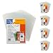 Sparco Transparent File Holder - Letter - 8.50" Width x 11" Length Sheet Size - 100 Sheet Capacity - Clear - 50 / Pack