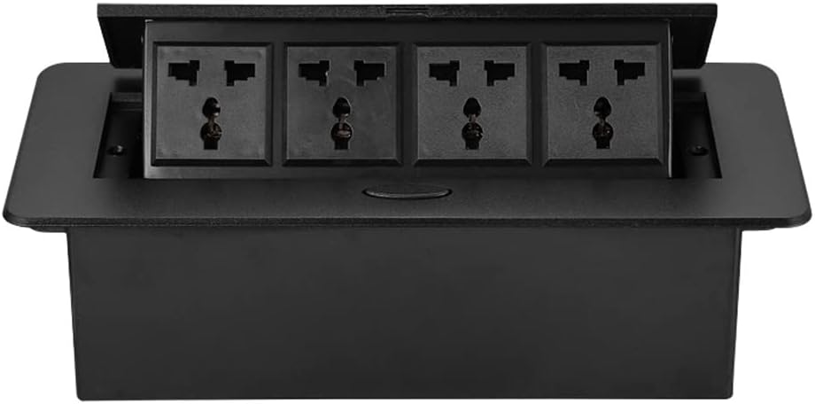 Desktop Hidden Socket Multi-Plug Countertop with -Up Socket Universal Power Outlet(C,22.3 * 10.8 * 7cm)
