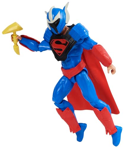 DC Universe - Figurine Superman 30 Cm + Accessoires Justice League - Superman Figurine Articulée - Créez Vos Aventures Et Combats - Super Héros - Jouet À Collectionner - Jouet Enfant 4 Ans Et +