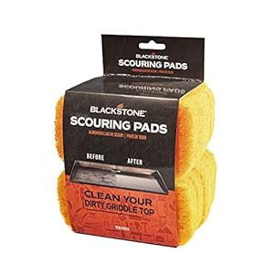 Blackstone Griddle Scrub Pads (Pack of 10), 5063, BBQ Grill & Cooktop Scouring Scrubbers – Heavy-Duty Cleaning Pads for Grilling for Baked On Food & Cooking Oils – Grill Cleaning Supplies