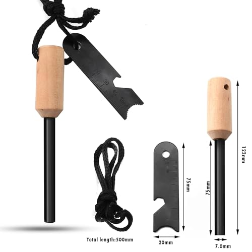 Miyake-4-Pack-516-Ferro-Rod-Fire-Starter-with-Multi-Tool-Striker-Flint-and-Steel-Survival-for-Camping-Hiking-Emergency-and-Addition-to-Your-Emergency-Survival-Kit