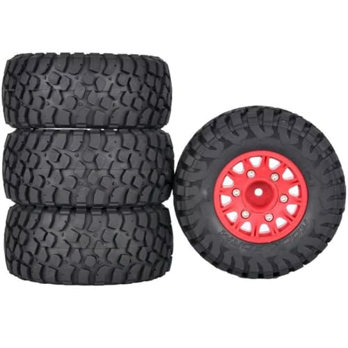 RC�^�C���J�[ For Slash For Arrma For Senton For HSP For HPI 1/8 1/10 4����112mm�V���[�g�R�[�X�g���b�N�^�C��12mm 14mm 17mm�z�C�[���Z�p�t��(Red)