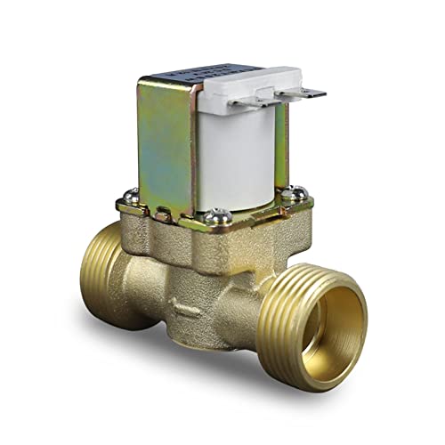 Vanne en laiton normalement ouverte DC12V pour circuits haute température - 2