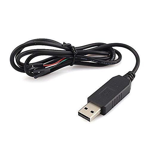 Robotbanao PL2303 HX Cable-USB to TTL to UART Converter-4 Pin-1 Meter-TTL COM PC-PL2303HX Chip (B07CWBN43R) Amazon Price History, Amazon Price Tracker