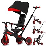 WeLLIFE RGX 5-in-1 Evolutionäres Dreirad für Kinder von 1-3 Jahren
