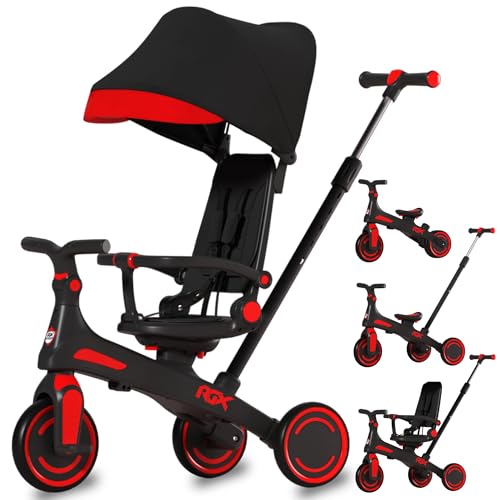 WeLLIFE RGX Triciclo evolutivo 5 en 1 para niños de 1 a 3 años