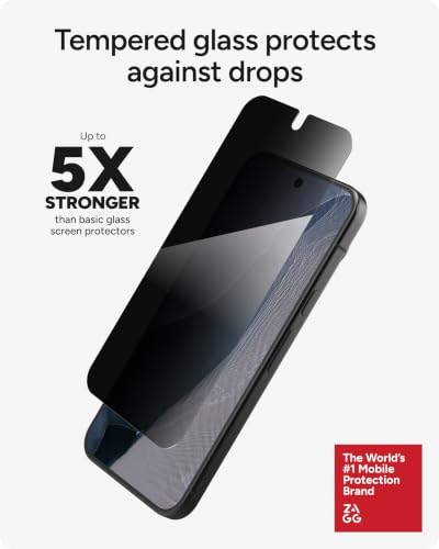 Image of ZAGG Glass Elite Privacy Google Pixel 11 Pro XL Screen Protector