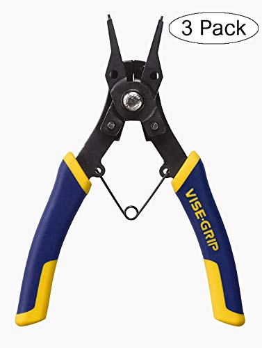 IRWIN VISE-GRIP Convertible Snap Pliers, 6-1/2-Inch (2078900) (Thr?? ???k, Black, Blue, Yellow)