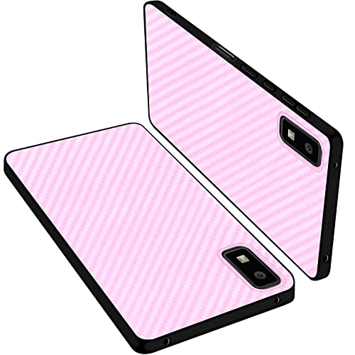 AQUOS wish ケース TPU AQUOS wish2 ケース ソフト 背面 炭素繊維 ストライプのデザイン SHG06 ケース カバー 米軍MIL規格取得 耐衝撃 衝撃吸収 防指紋 薄型 軽量 ストラップホール付き Qi充電 ワイヤレス充電対応 AQUOS Wish SHG06 アクオス スマホケース