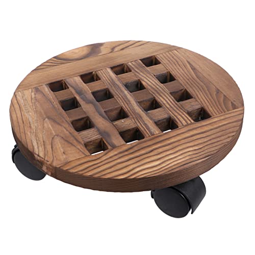 Jardineras de Madera con Ruedas Marca ibasenice