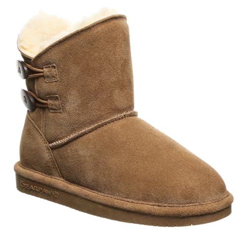 BEARPAW Rosaline Multiple Colors | Youth Fashion Boot | Comfortable Winter Slip On Boot