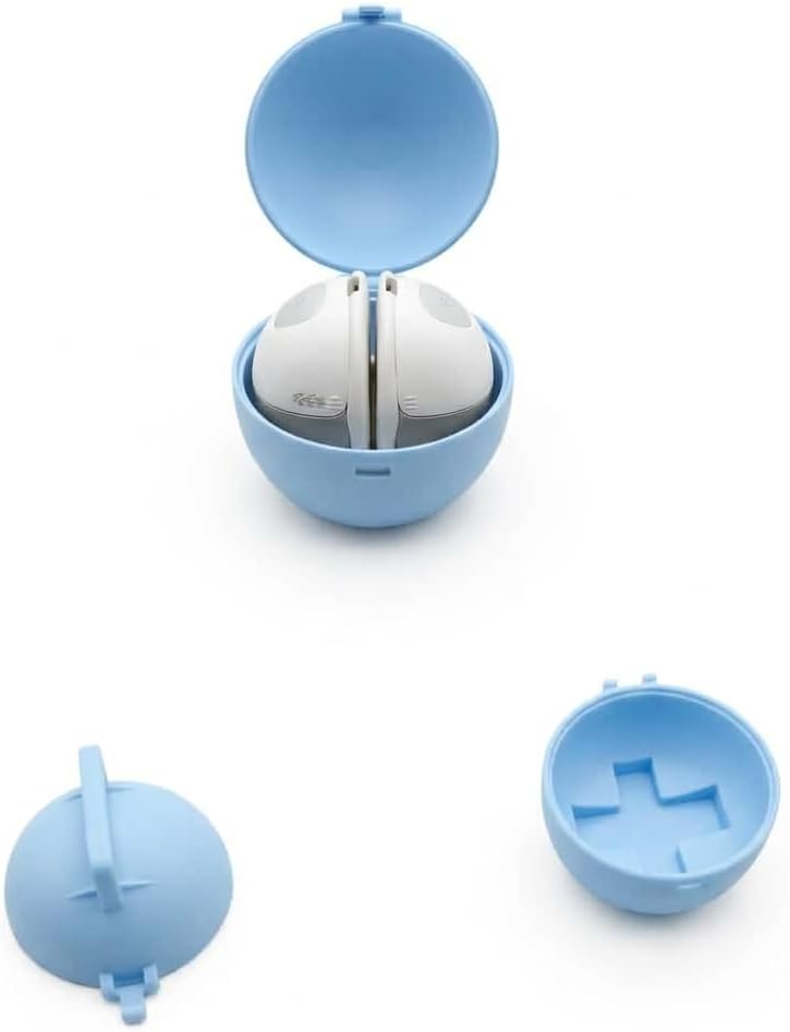 Breast Pump Storage Case Compatible with EUFY S1 Pro, E10, E20, Compact Carrying Case and Fridge Organizer (Orange)