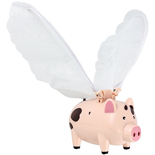 Flying Pig with Flapping Wings