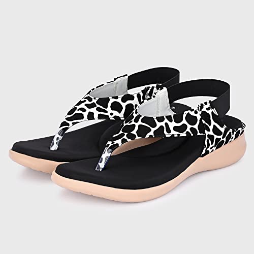 Image of Centrino Women's Thong Sandals & Comfortable Ortho Care Sandal for Ladies | Fashion Wear Sandal & Chappal | Soft Cushioned for More Comfort (2853)