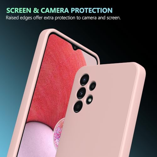 Image of for Samsung Galaxy A13 4G Case Pink, Scratch Resistant with Soft Touch, Slim Thin Phone Cover for Samsung Galaxy A13 4G
