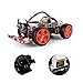 SunFounder Raspberry Pi Car DIY Robot Kit for Adults Picar-s,Visual Programming with Ultrasonic Sensor Light Following Module Line Following Module