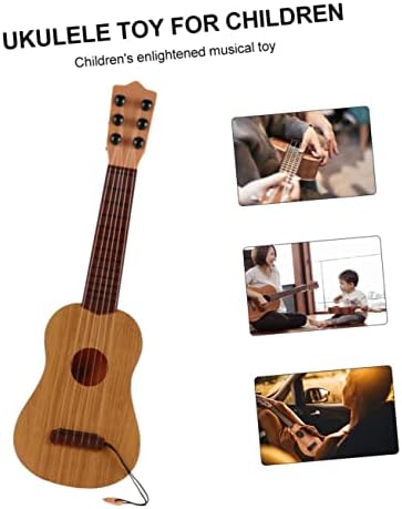 KICHOUSE Guitar Toy Baby Musical Instruments Musical Toys for Toddler Musical Instruments Toy Audio Mini 4 41kDArNbSHL. AC