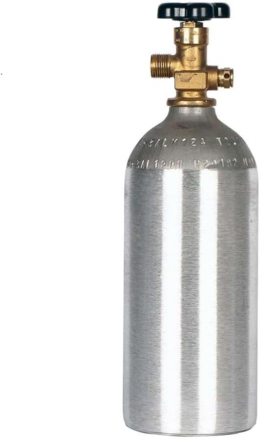 Luxfer CO2 2.5 LB Aluminum Cylinder Tank CGA 320 Valve