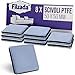 Filzada® 8x Piedini per mobili autoadesivo in Teflon - 50 x 50 mm (quadrato) - Scivoli per mobili professionali/scivoli per tappeti in PTFE (Teflon)