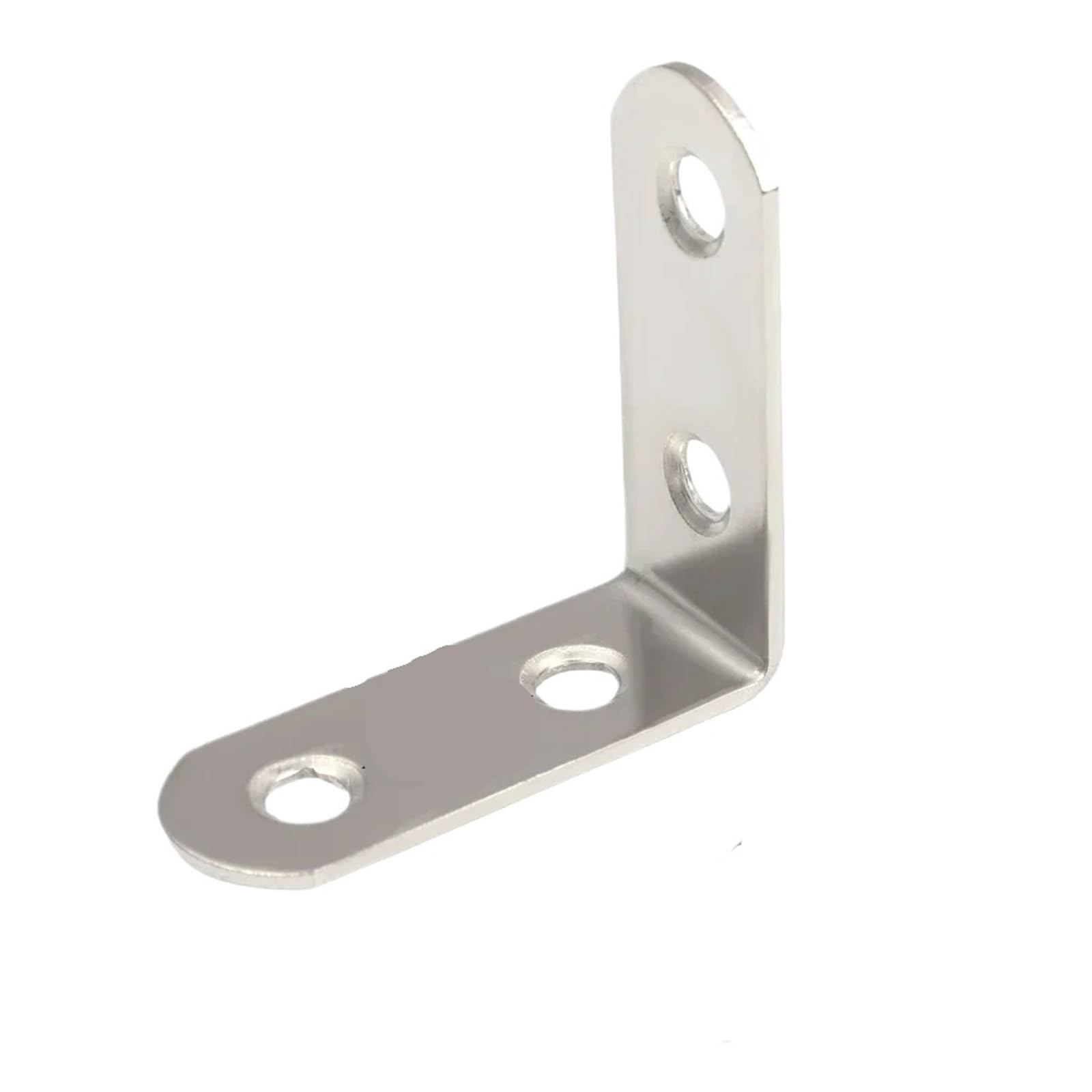 20 set di supporti angolari a L for staffe ad angolo retto, connettori for mobili in acciaio inossidabile da 90 gradi, con viti Per Mobili, Scaffali, Sedie In Legno(40*40*16mm)