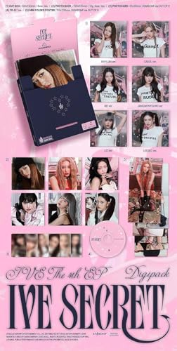 I'VE SECRET Mini Album Complet Album pour Éviter les Contrefaçons avec Digipack - 6