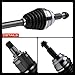 A-Premium CV Axle Shaft Assembly Compatible with Toyota & Lexus Models - Camry 2007-2017, Avalon 2008-2018, ES350 2007-2022 - Front Left Driver Side