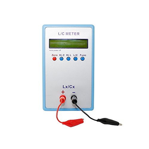 Compteur d'inductance LC200A portable avec plage 1uH-100H et adaptateur secteur Mini USB