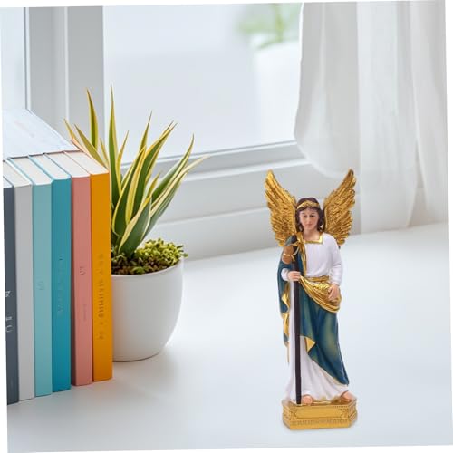 Décoration religieuse chrétienne avec l'archange Raphaël 9 pouces pour maison - 6