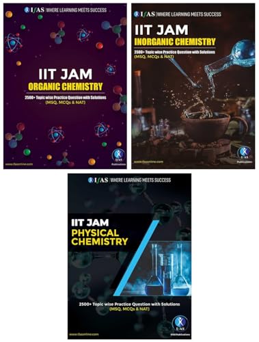 IIT JAM Chemistry Books- Practice Question Bank [3 Books] | 10000...