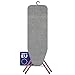 Bartnelli Pulse Ironing Board | Made in Europe | Patent Space Saving Smart Hanger Iron Board for Easy Storage | Lightweight, 4 Layer Cover, 4 Legs, for Dorm, Laundry Room, or Small Spaces(43x13-35)