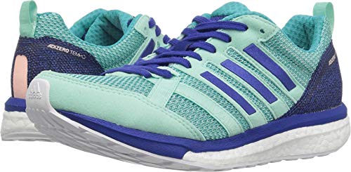 adidas Women's Adizero Tempo 9 Running Shoe, Clear Mint/Mystery Ink/hi-res Aqua, 5.5 M US
