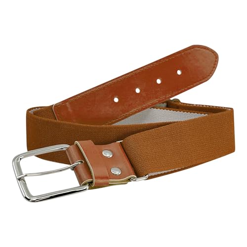 Baseball Softball Elastic Belt, Youth and Adult Sizes - Texas Orange