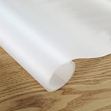 🏡【Praktikabilität】Schrankpapier mit Diamantkorn hat eine bessere Rutschfestigkeit und weist außerdem Wasser, Öl, Schlupf und Feuchtigkeit ab und isoliert Staub. Es ist sehr pflegeleicht und kann direkt mit Wasser oder einem feuchten Handtuch gereinigt werden.