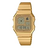 Casio Reloj Análogico-Digital para Hombre Correa en Acero Inoxidable D390