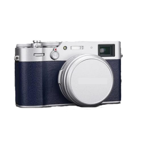 Film vinyle bleu pour Fujifilm X100V : protégez votre appareil photo en voyage et street photography
