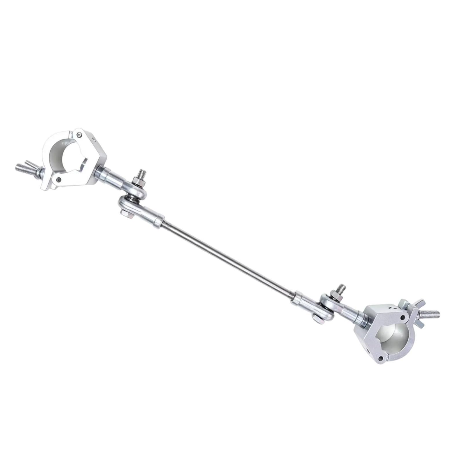 Connettore Carrello Giunto Rimorchio Asta Collegamento Accoppiatore Carrelli Lega di Alluminio Durevole con Hardware Antivibrazione E Angolo