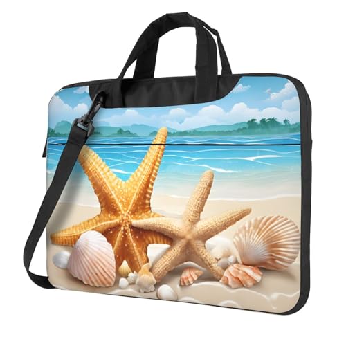 Sac ordinateur portable 13 pouces antichoc noir avec bandoulière réglable