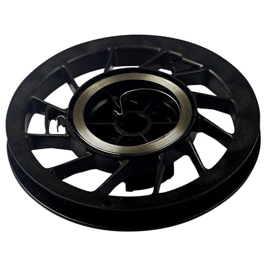 Briggs & Stratton 498144 Recoil Pulley with Spring for Quantum Engines, 5 HP Horizontal and 6 HP Intek Engines